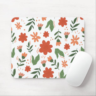 Mousepad Abstrato Modern Floral