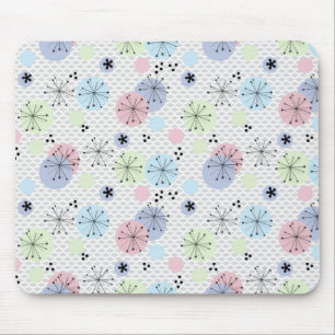 Mousepad Abstrato moderna forma círculos luz bolinhas com