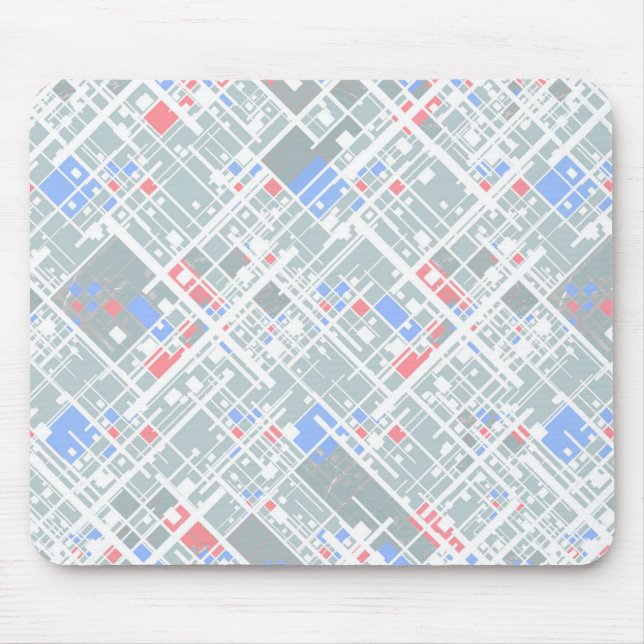Mousepad Abstrato moderno geométrico. (Frente)