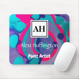 Mousepad Abstrato Monograma