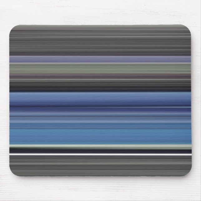 Mousepad Abstrato nº 1: Azul e cinza (Frente)