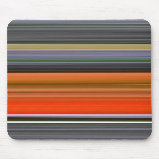 Mousepad Abstrato nº 1: Laranja e cinza (Frente)