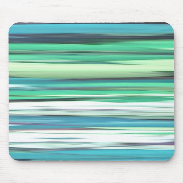 Mousepad Abstrato nº 2: borrão azul-aqua (Frente)