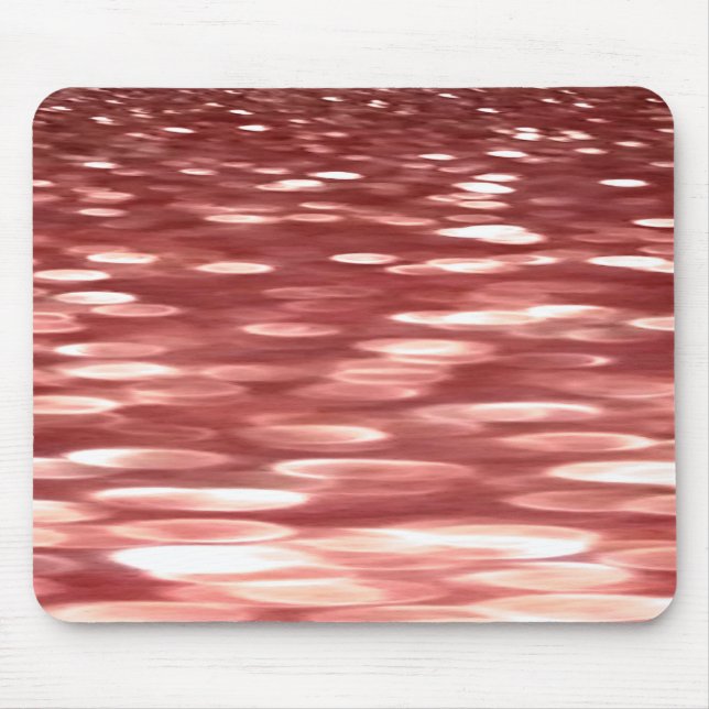 Mousepad Abstrato nº 2: Desfocamento vermelho (Frente)