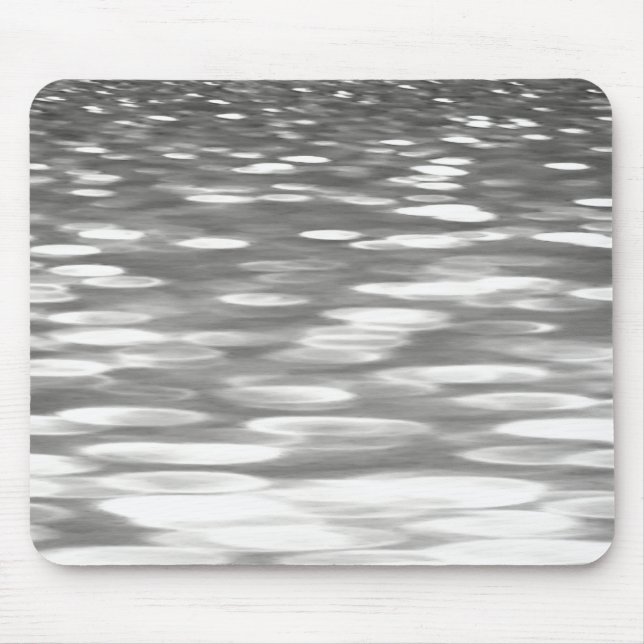 Mousepad Abstrato nº 3: Agulhador de cinza prateada (Frente)