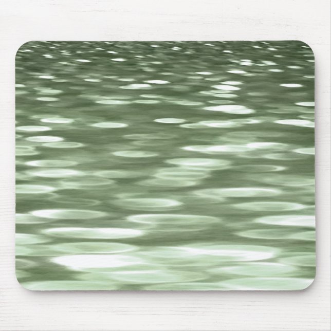 Mousepad Abstrato nº 3: borrão verde-oliva (Frente)