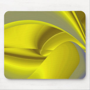 Mousepad Abstrato no azul ouro-amarelo