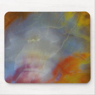 Mousepad Abstrato Petrified Wood close-up