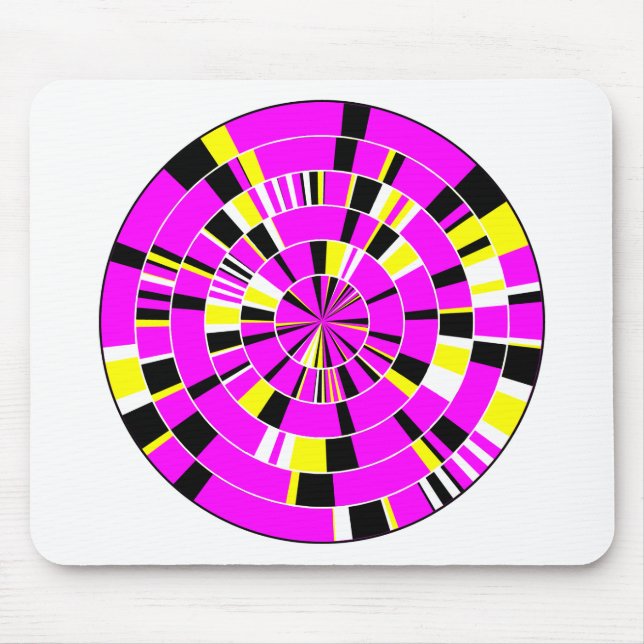 Mousepad Abstrato Pi 03 - On White (Frente)