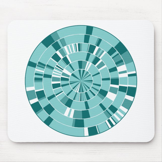 Mousepad Abstrato Pi 05 - On White (Frente)