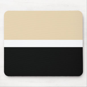Mousepad Abstrato preto bege