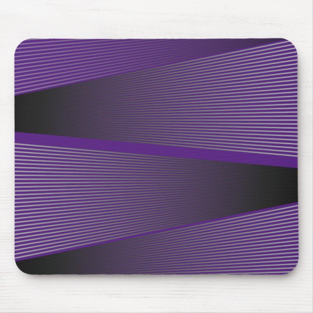 Mousepad abstrato preto e roxo (Frente)