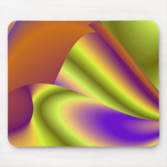 Mousepad Abstrato Rainbow (Frente)