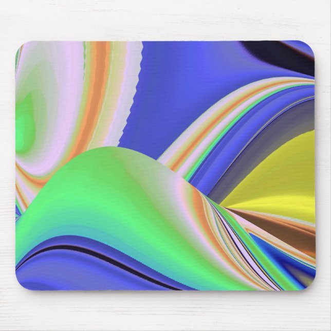 Mousepad Abstrato Rainbow (Frente)
