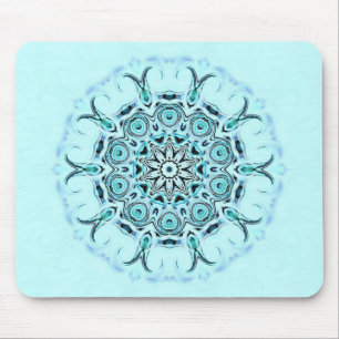 Mousepad abstrato seafoam