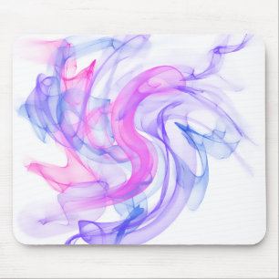 Mousepad Abstrato Smoke na água
