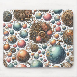 Mousepad Abstrato Steampunk