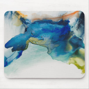 Mousepad Abstrato Terreno - Azul