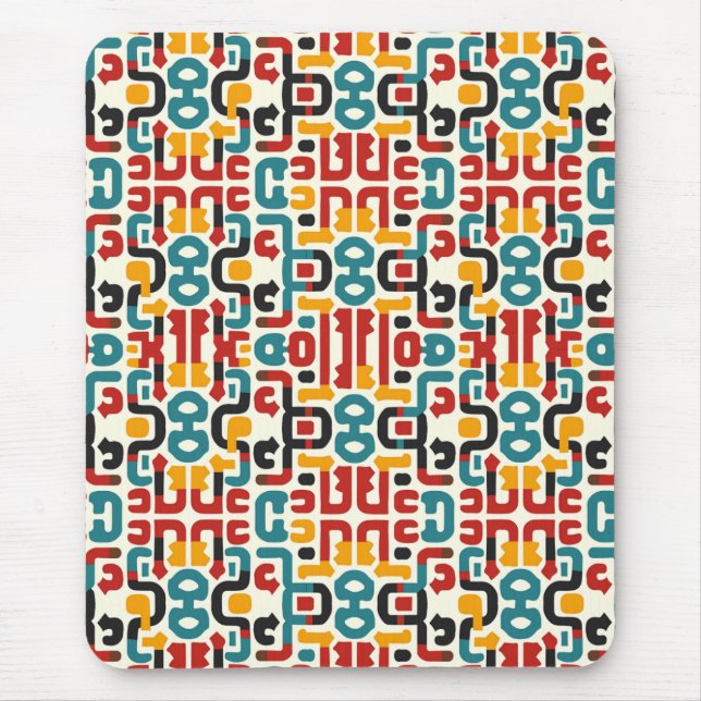 Mousepad Abstrato Tribal (Frente)