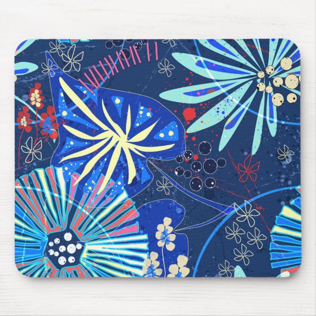 Mousepad Abstrato tropical (Frente)