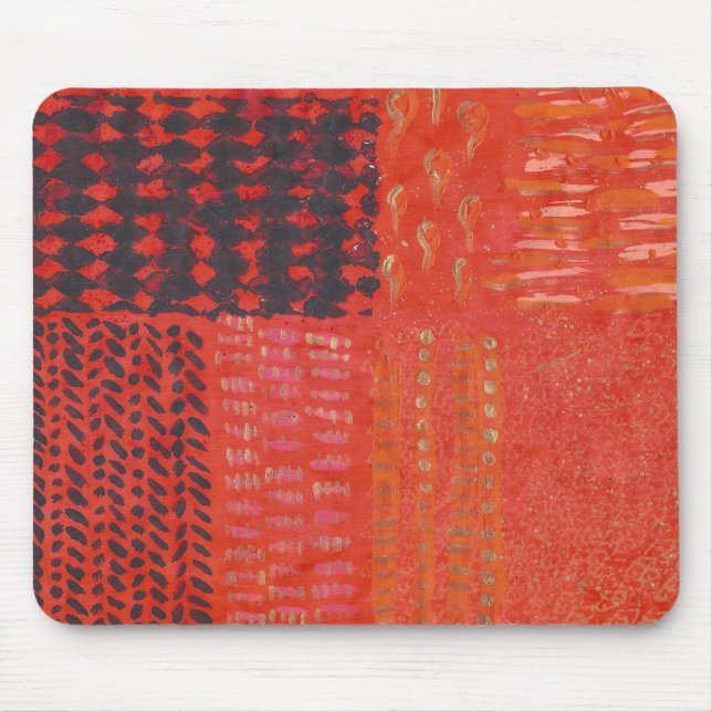 Mousepad Abstrato Vermelho (Frente)