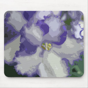 Mousepad Abstrato violeta africano