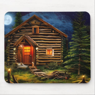 Mousepad Abstrato Wilderness Little Cabine