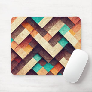 Mousepad Abstrato Wooden Weave