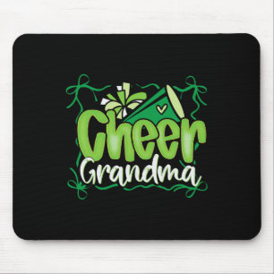 Mousepad Abuela G-ma Cheer Pom Poms Laço Coquete Verde