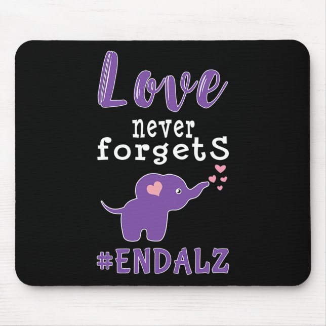 Mousepad Acabar com a consciência de Alzheimer Heimer Heime (Frente)