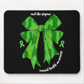 Mousepad Acabar Com O Estigma Mês de Conscientização da Saú