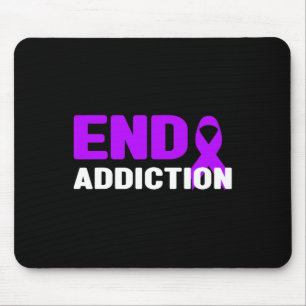 Mousepad Acabar com o Vício - Conscientização sobre o Vício