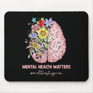 Mousepad Acabe Com O Stigma Mental Health Problems Mental A