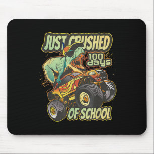 Mousepad Acabou de Esmagar o 100º Caminhão Monstro Dino de