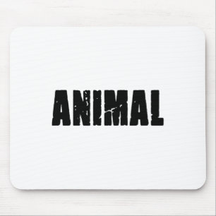 Mousepad Academia de Animais Treino de Coelho Bodybuilding
