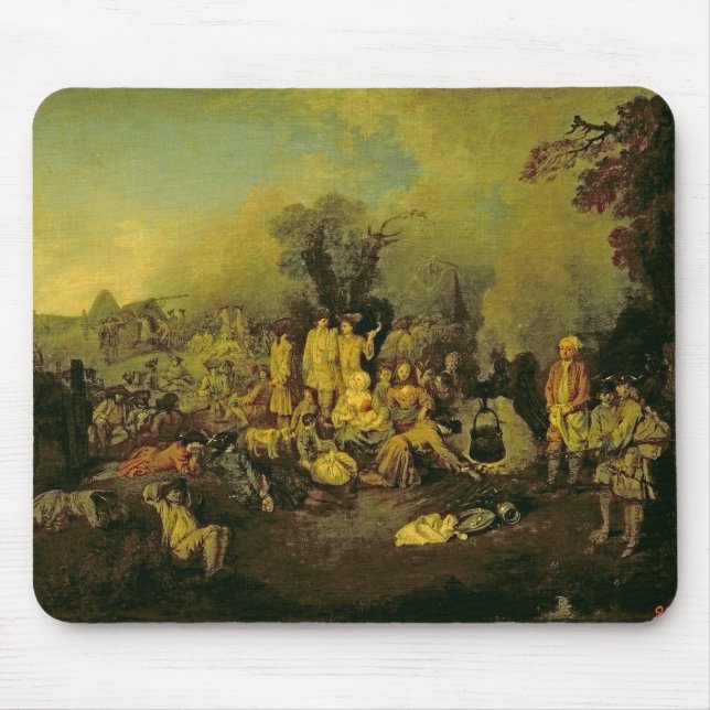 Mousepad Acampamento aciganado (Frente)