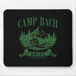 Mousepad Acampamento Bach Noiva Caminhada Acampamento Festa
