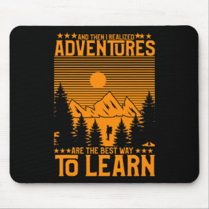 Mousepad Acampamento Ciclismo Natureza Escalada Ao Ar Livre
