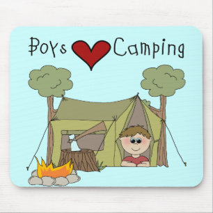 Mousepad Acampamento do amor dos meninos