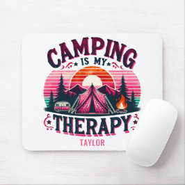 Mousepad Acampamento É Minha Terapia