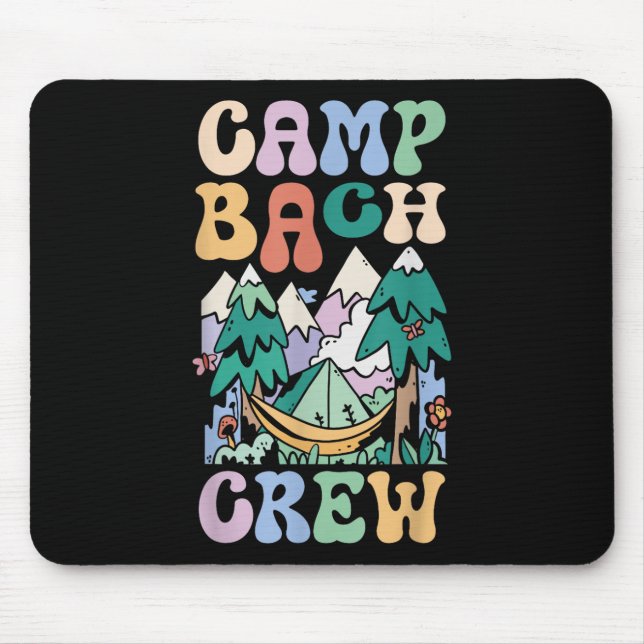 Mousepad Acampamento Festa de Despedida de Solteira Acampam (Frente)