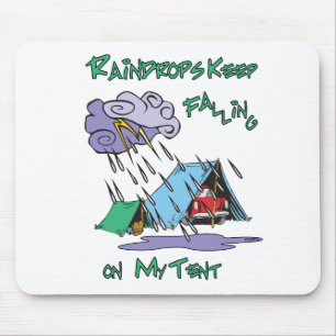 Mousepad Acampamento Raindrops
