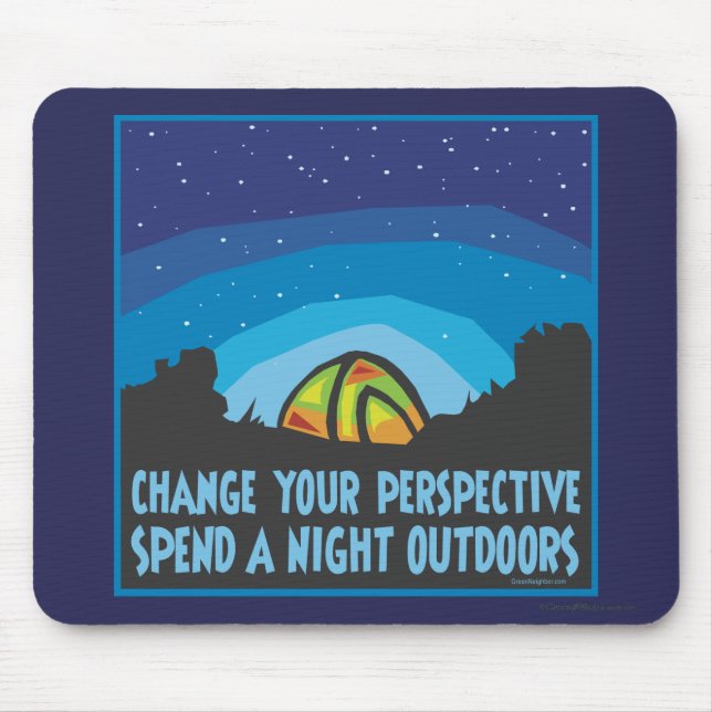 Mousepad Acampamento Tent (Frente)