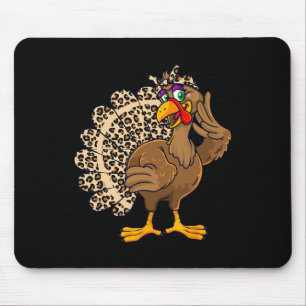 Mousepad Ação de Graças 2009 Mulheres Turcas Leopardo Autum
