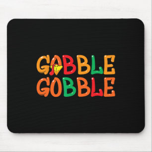 Mousepad Ação de Graças a Homens Mulheres Dia da Turquia Go