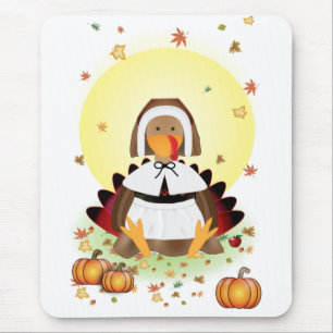 Mousepad Ação de Graças à Turquia