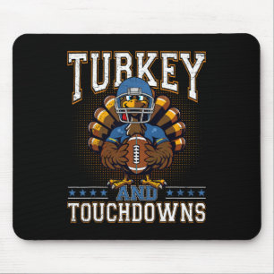Mousepad Ação De Graças À Turquia E Aos Touchdowns De Futeb