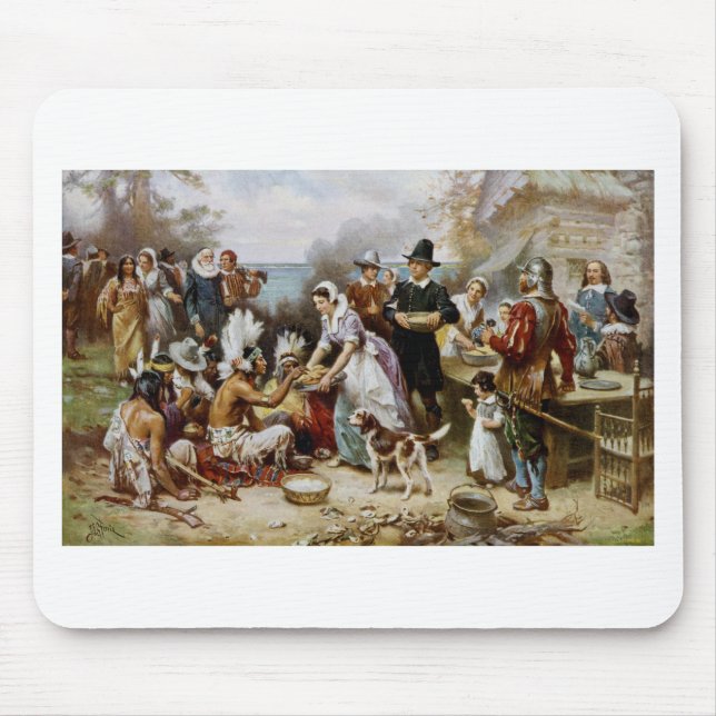 Mousepad Ação de Graças de 1rua (Frente)