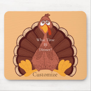 Mousepad Ação de Graças Turquia Thunder_Cove