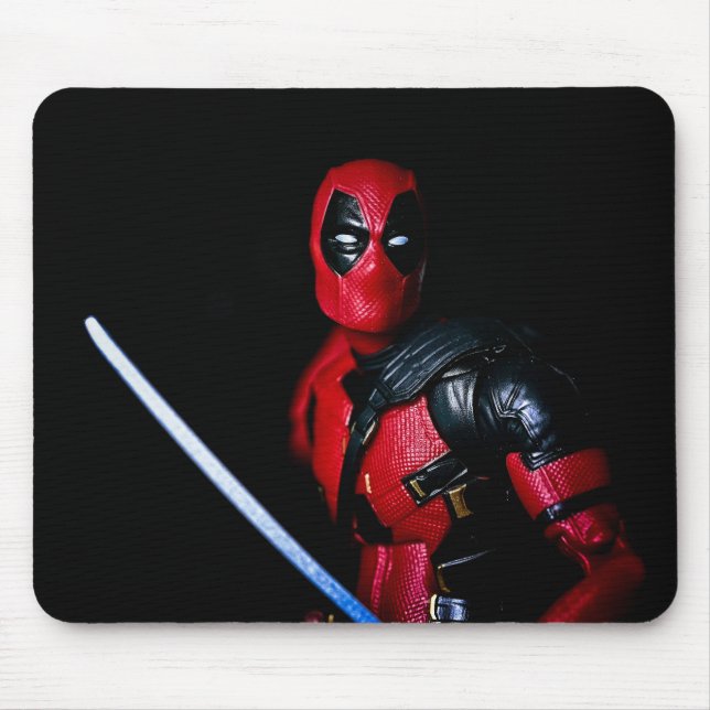 Mousepad Ação legal Figura super-herói (Frente)